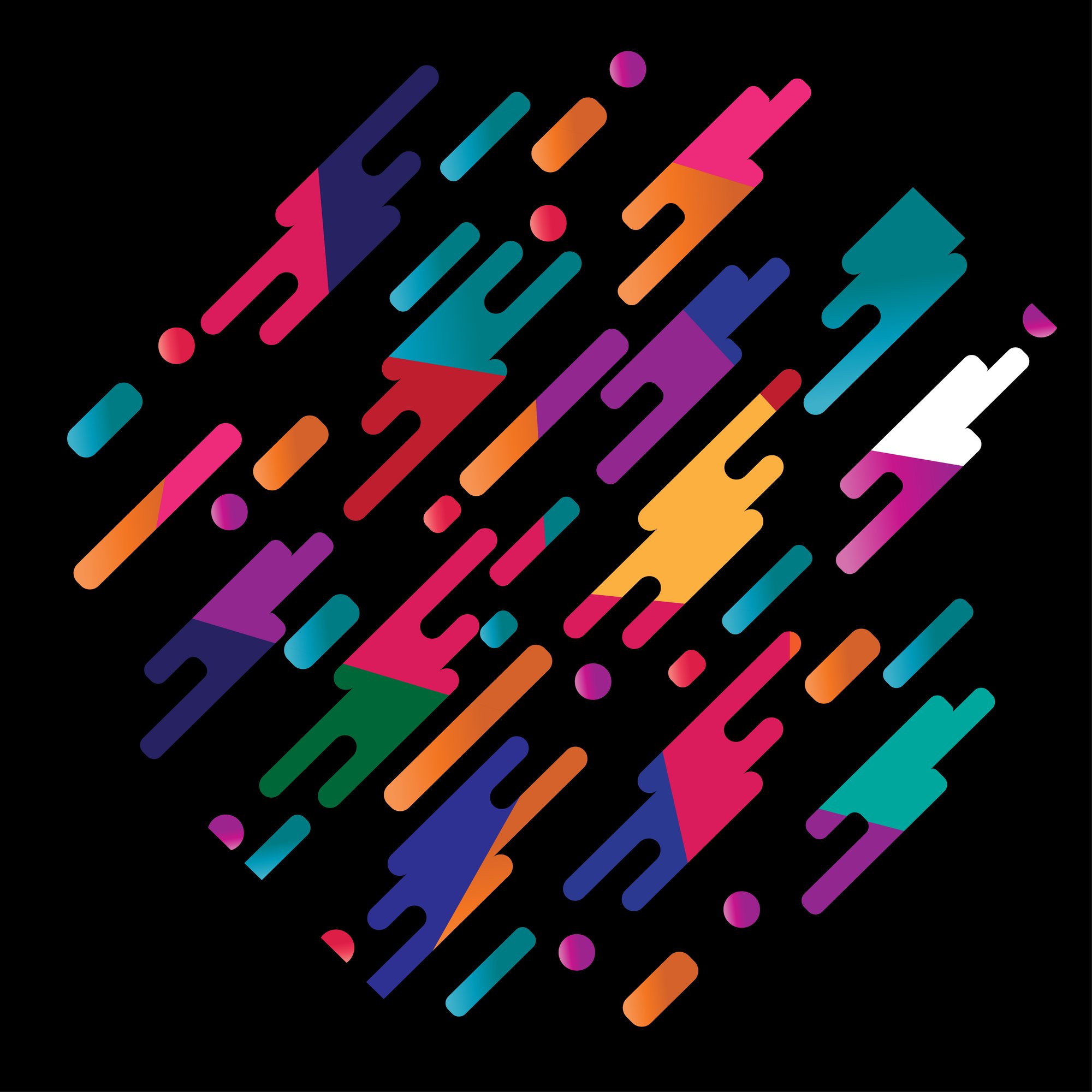 Abstract geometric background