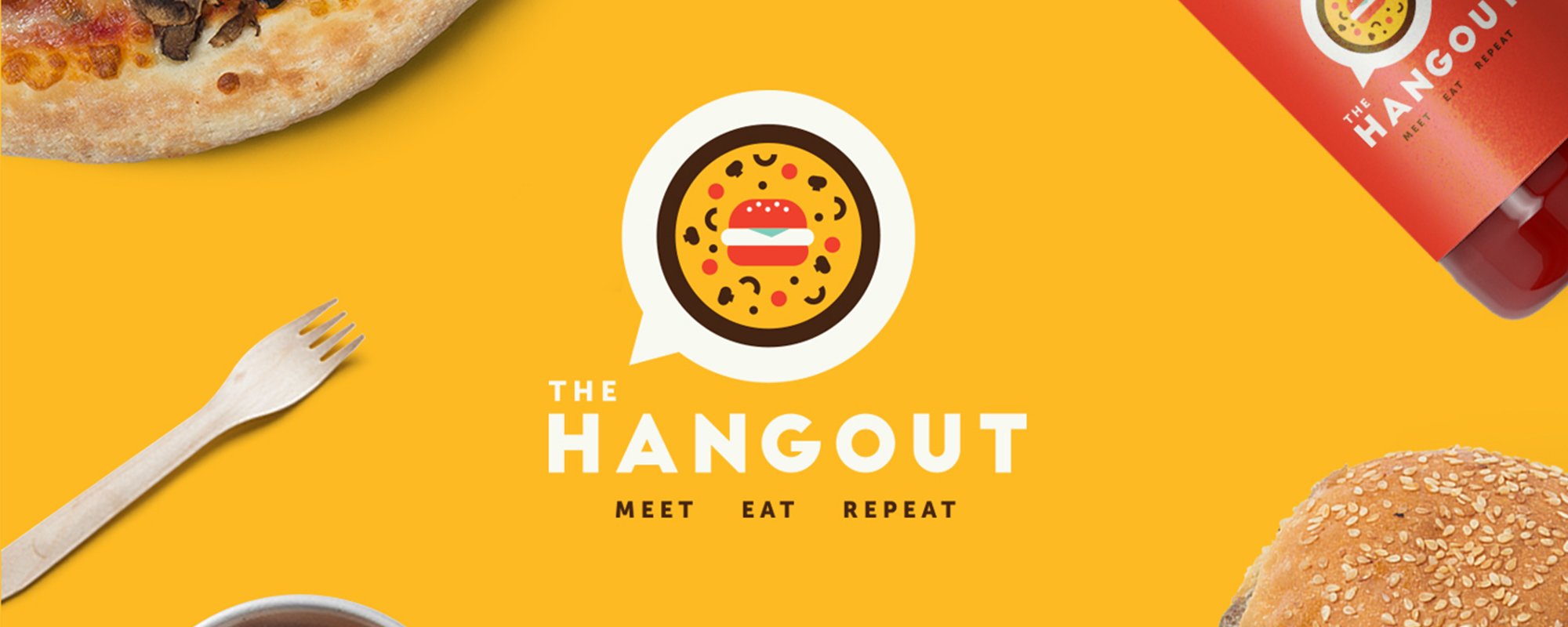 Hangout Cafe Branding