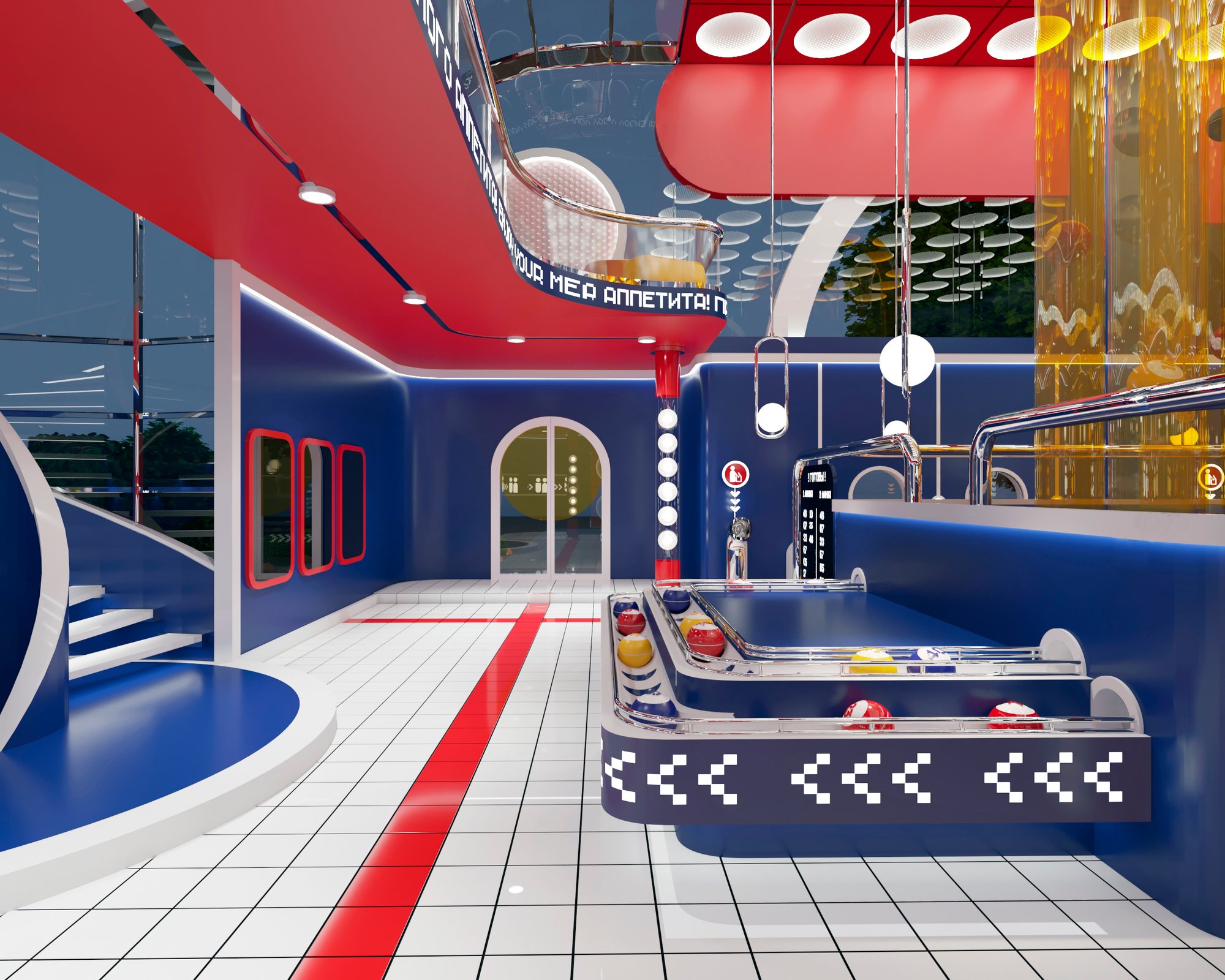 Entrance area
