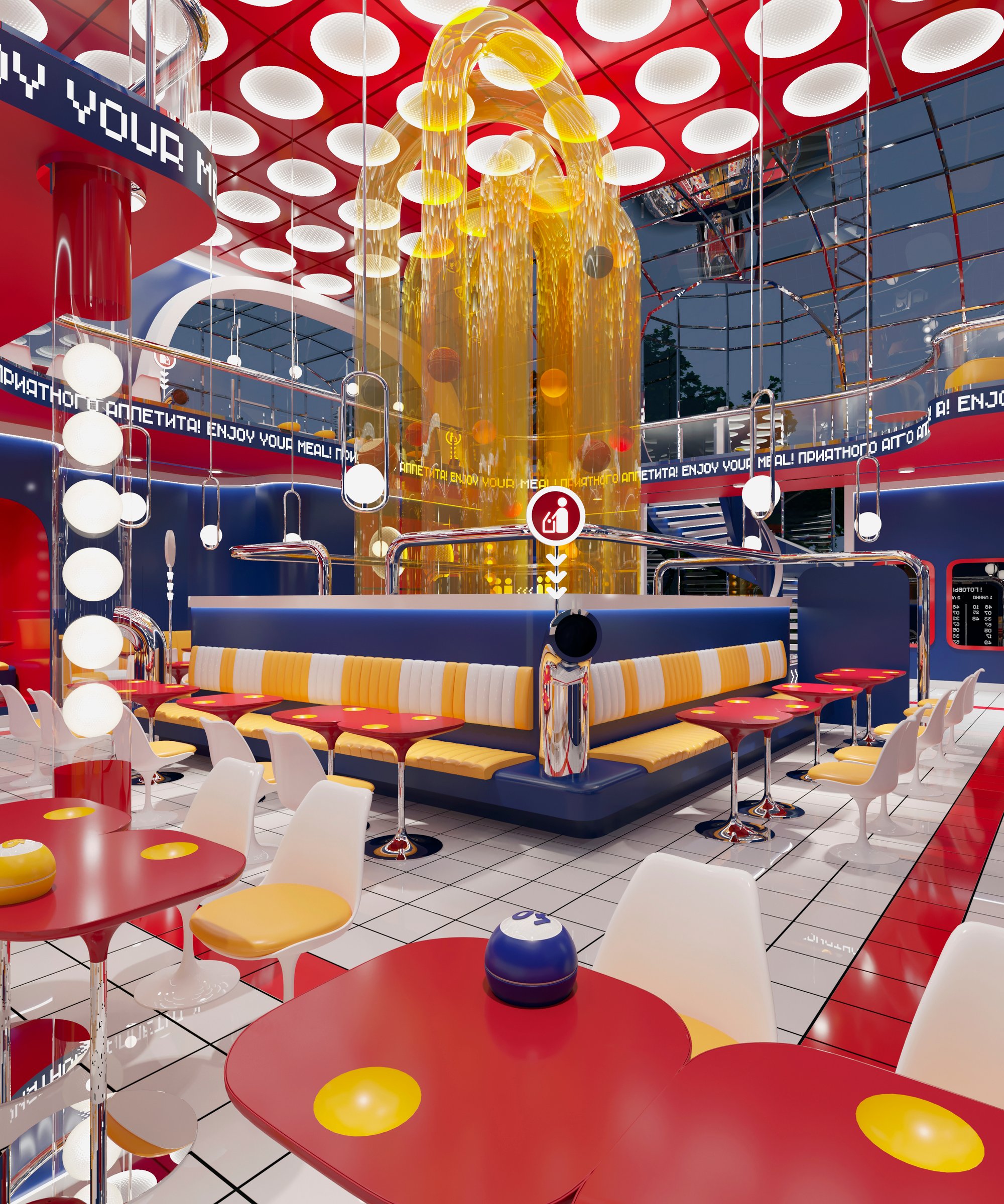 RESTAURANT HALL (1-st)