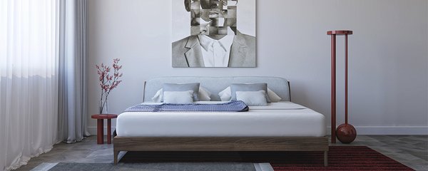 Combination of interior styles in the 88 square meters apartment