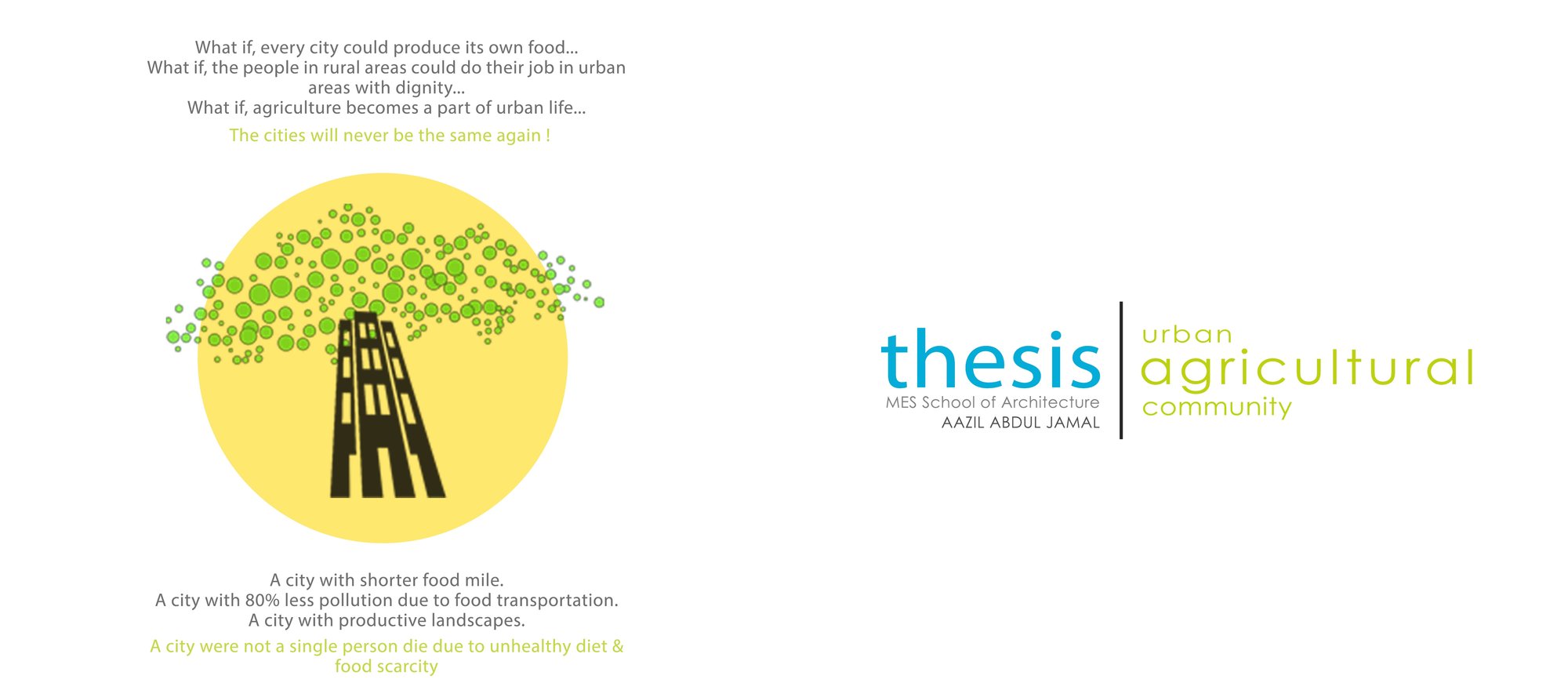 URBAN AGRICULTURAL COMMUNITY