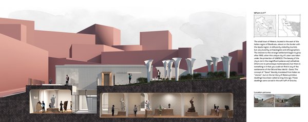 The Museum of Culture in the city of Matera