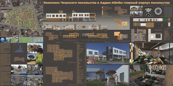 Czech Embassy Addis-Ababa: administration building