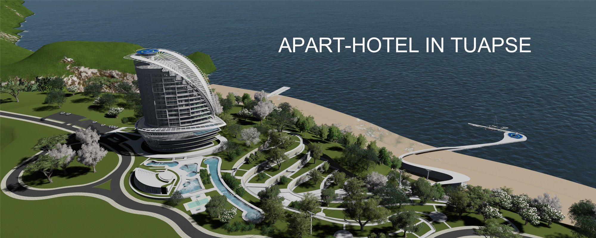 Apart-hotel in Tuapse
