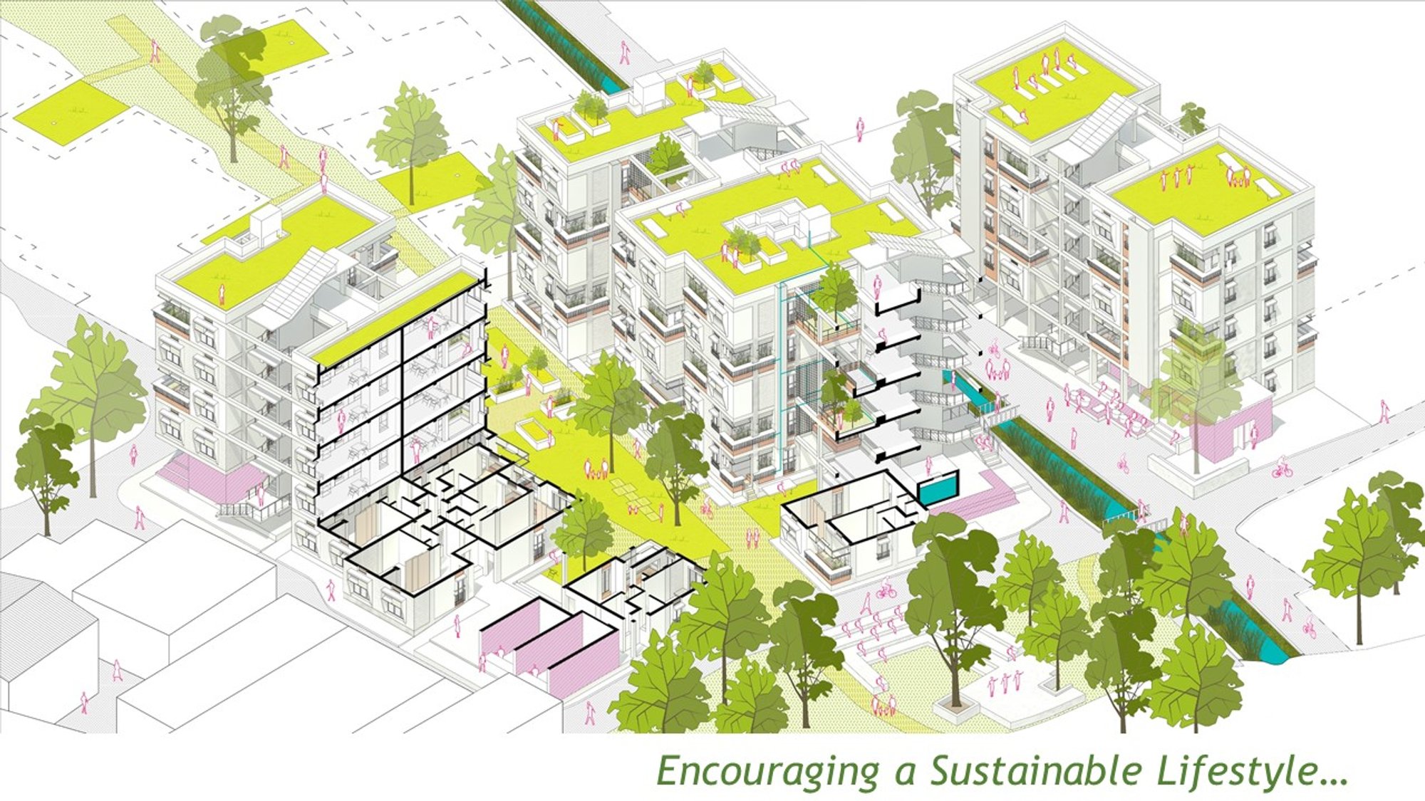 Productive Organism : Sustainable Living Habitat in Urban Peripheries