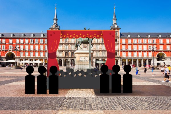 Live like a cartoon theater