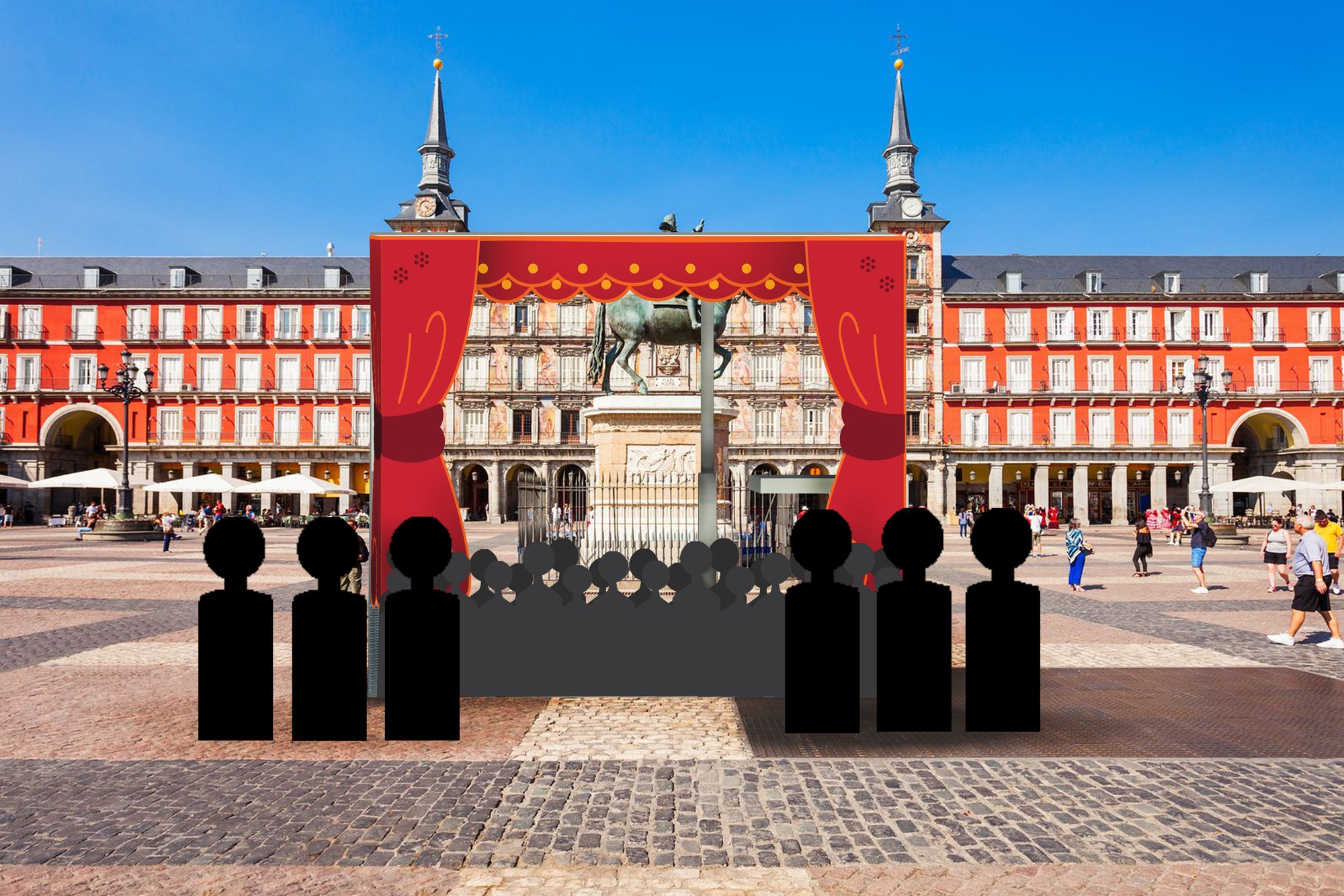 Live like a cartoon theater