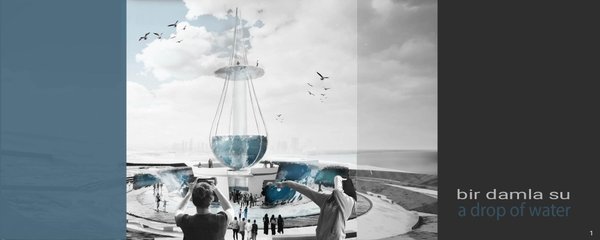 bir damla su - a drop of water