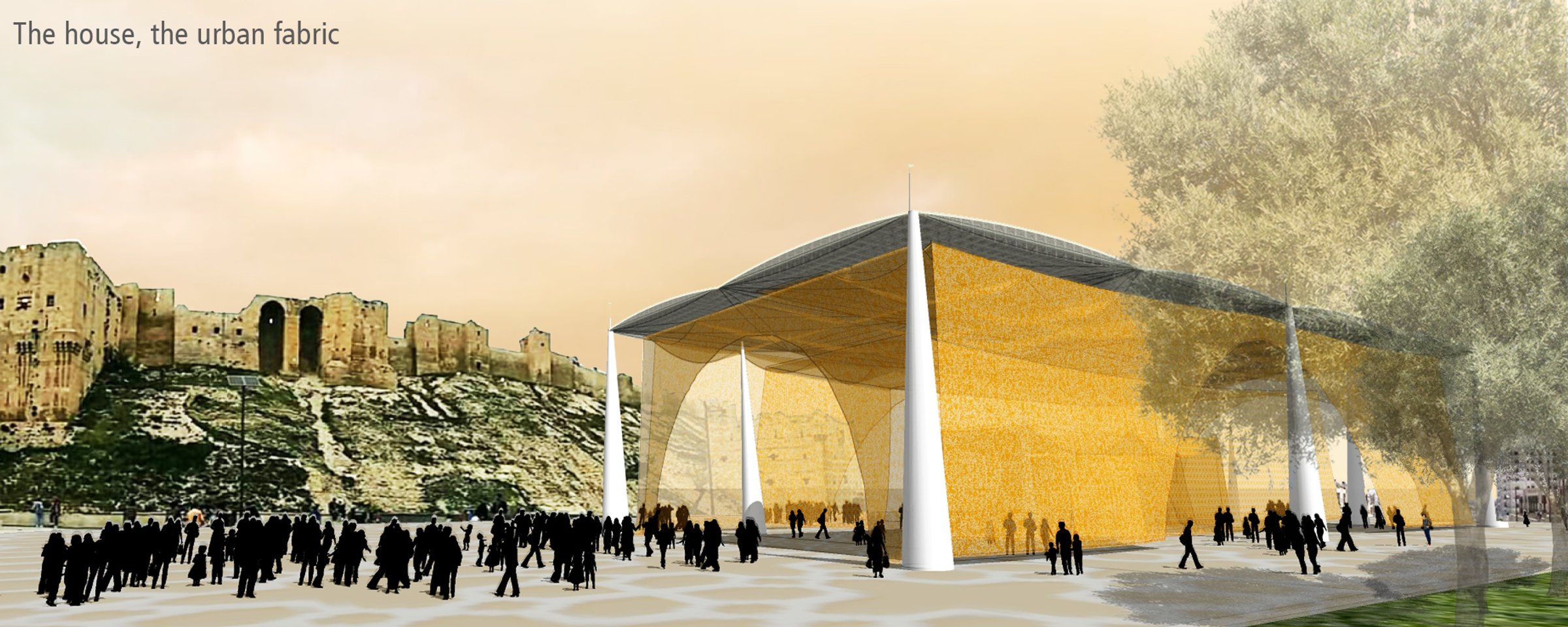 The house, the urban fabric