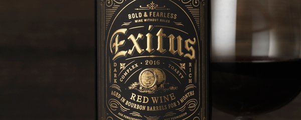 Exitus Bourbon Barrel Aged Wine