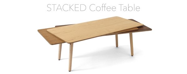 Stacked Coffee Table