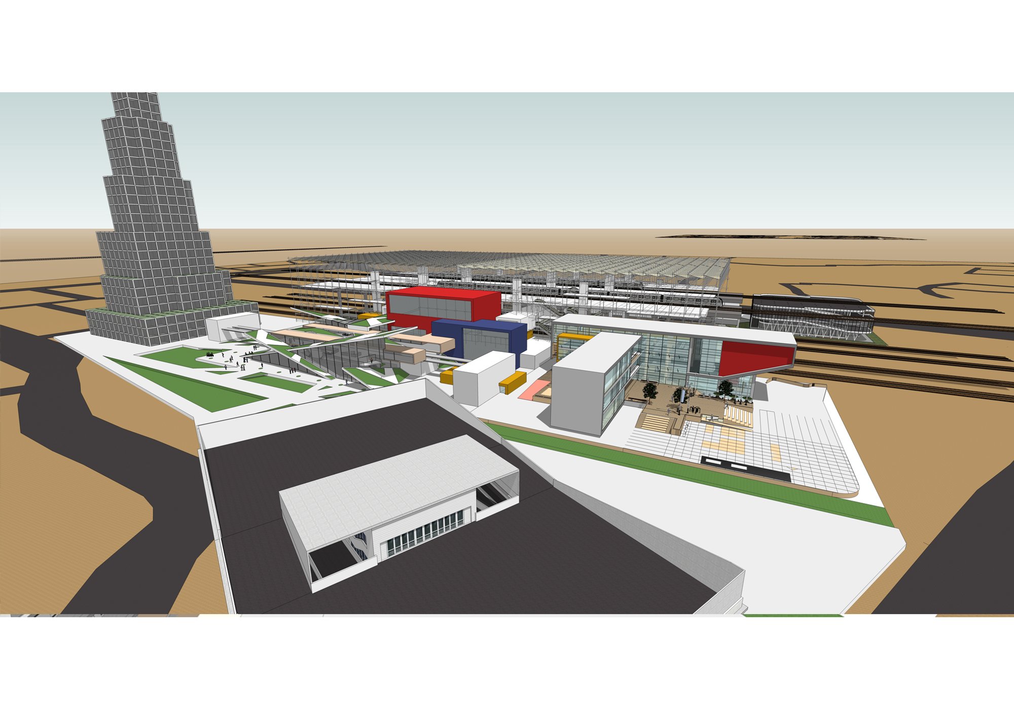 Multimodal hub - view 01