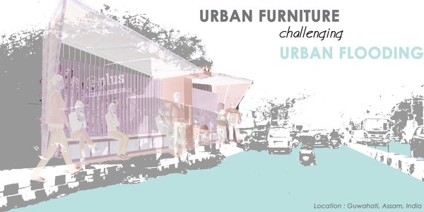 Urban Furniture challenging Urban Flooding