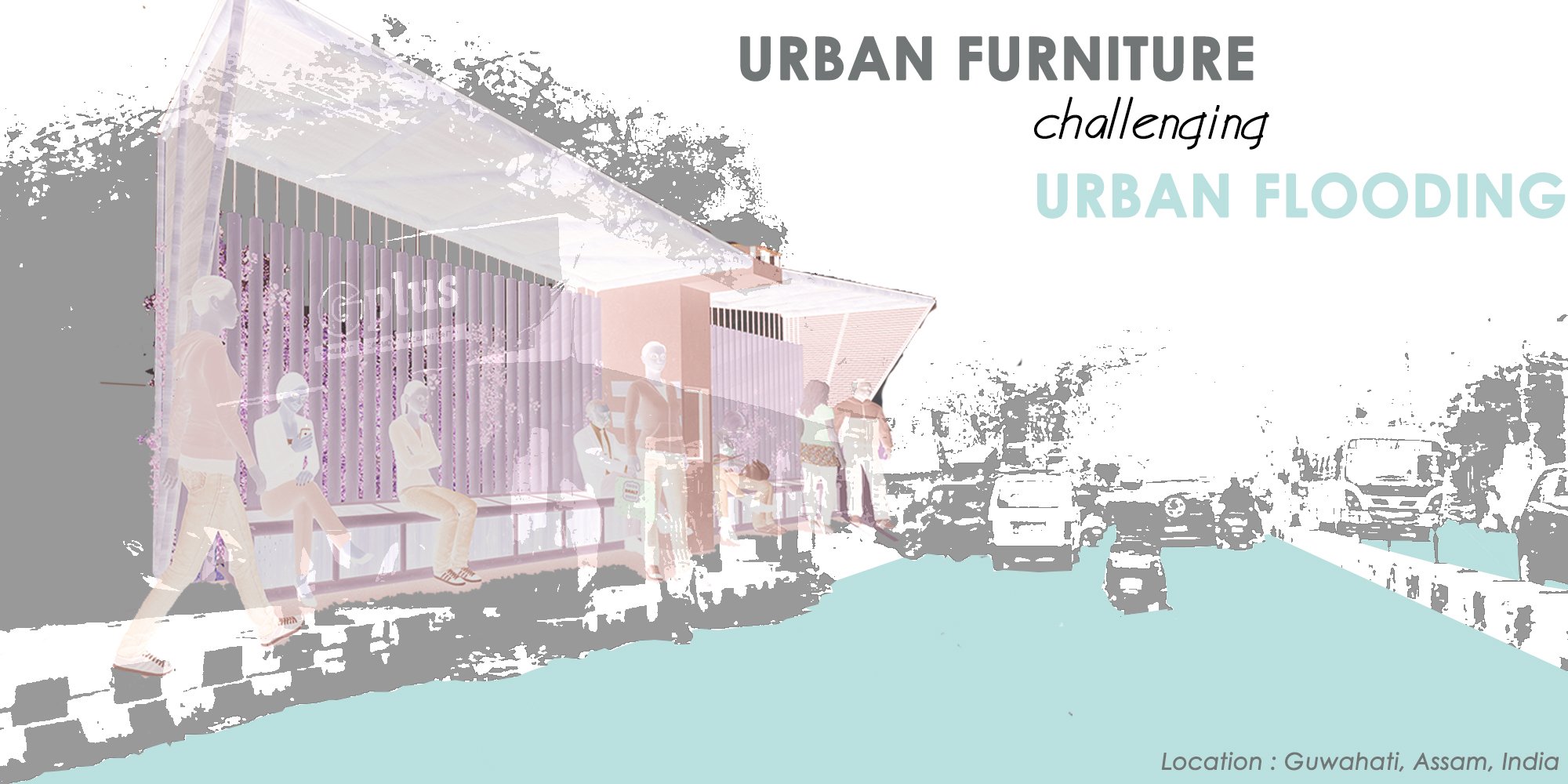 Urban Furniture challenging Urban Flooding