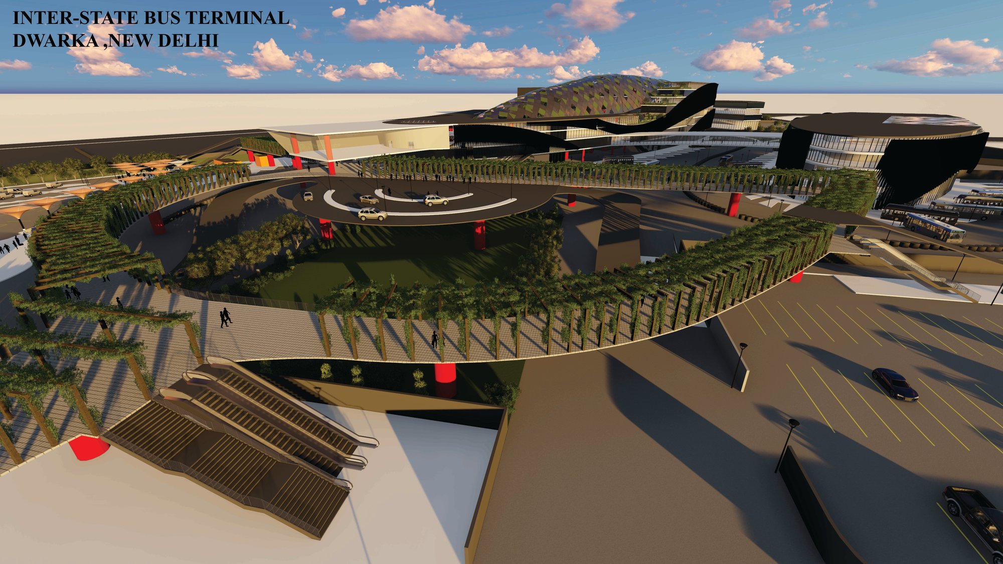 Interstate Bus Terminal-Dwarka, New delhi