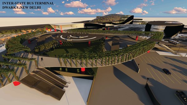 Interstate Bus Terminal-Dwarka, New delhi
