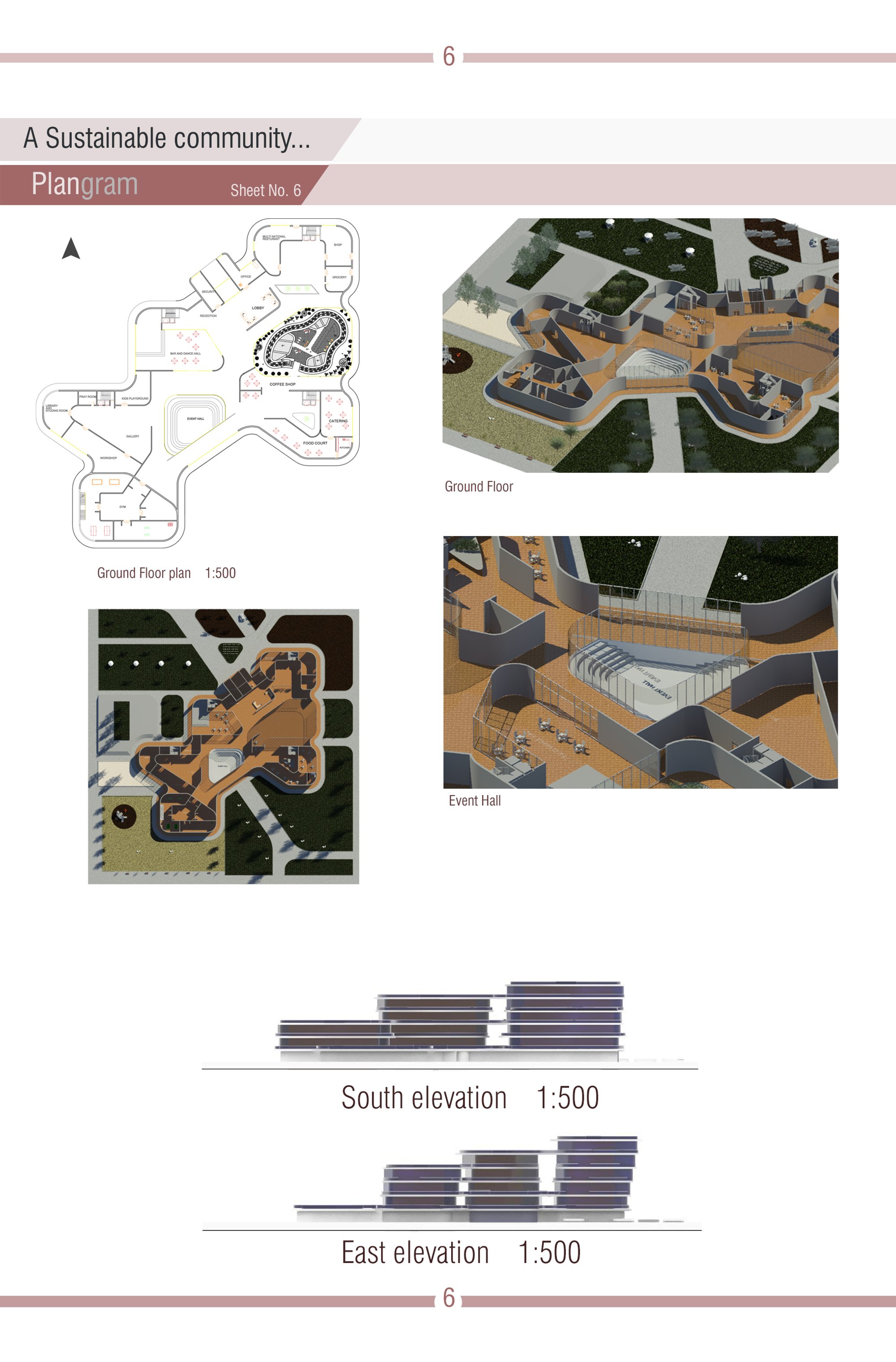 Groundfloor plan and elevations