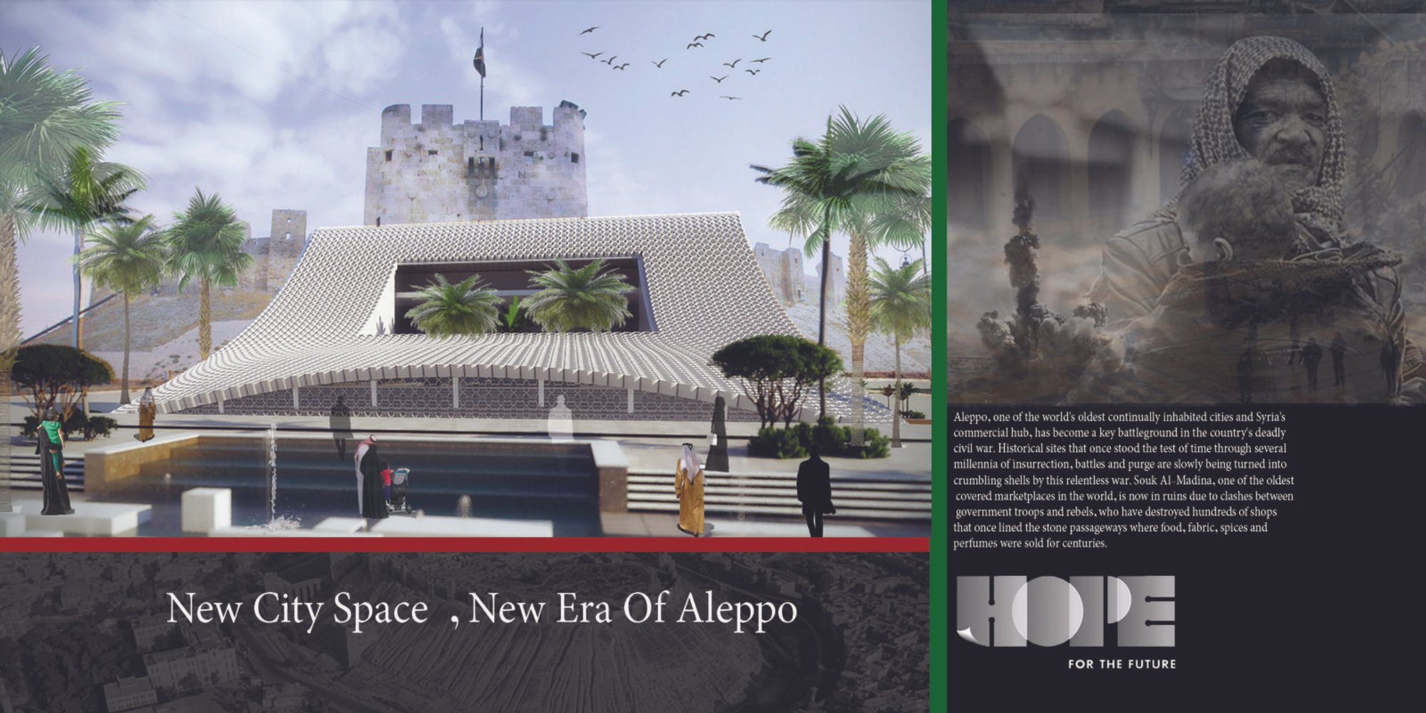 New city space, new era of Aleppo