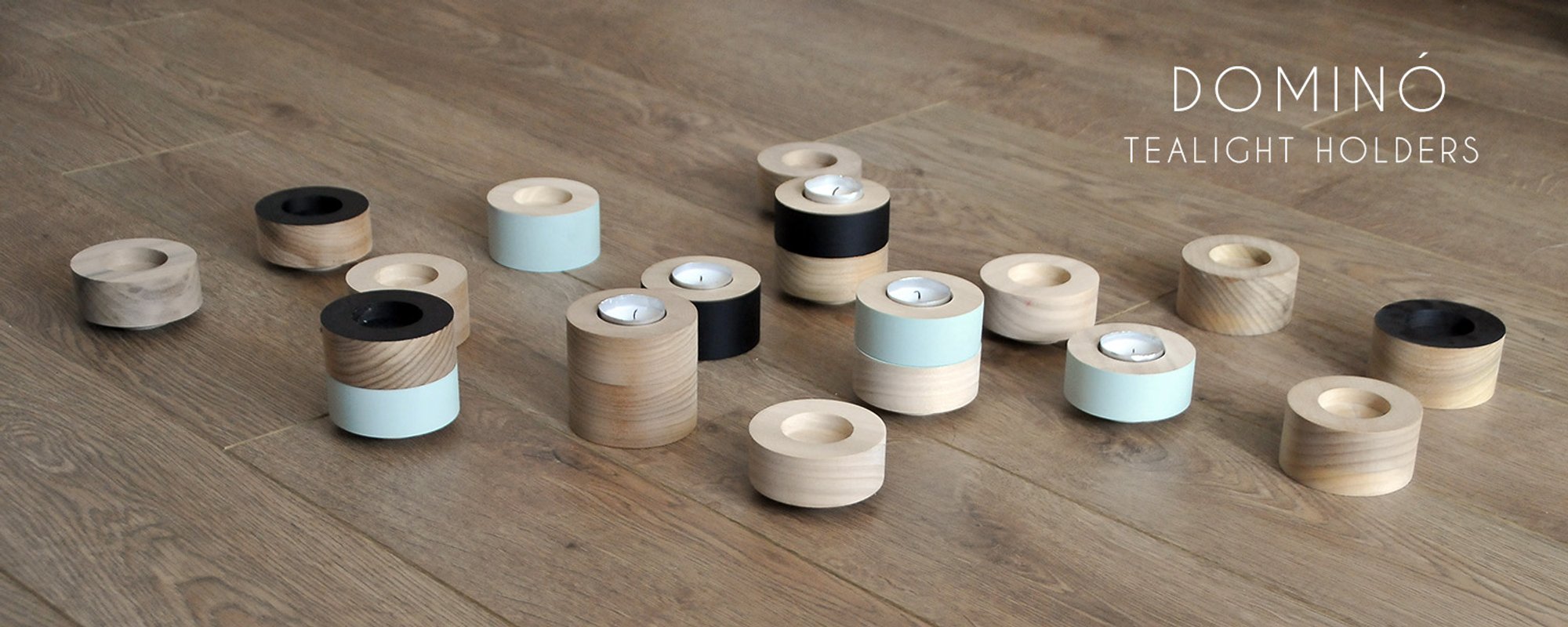 Domino Tealight Holders
