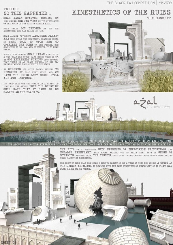 The Black Taj - Kinesthetics of the ruins - YMVG39