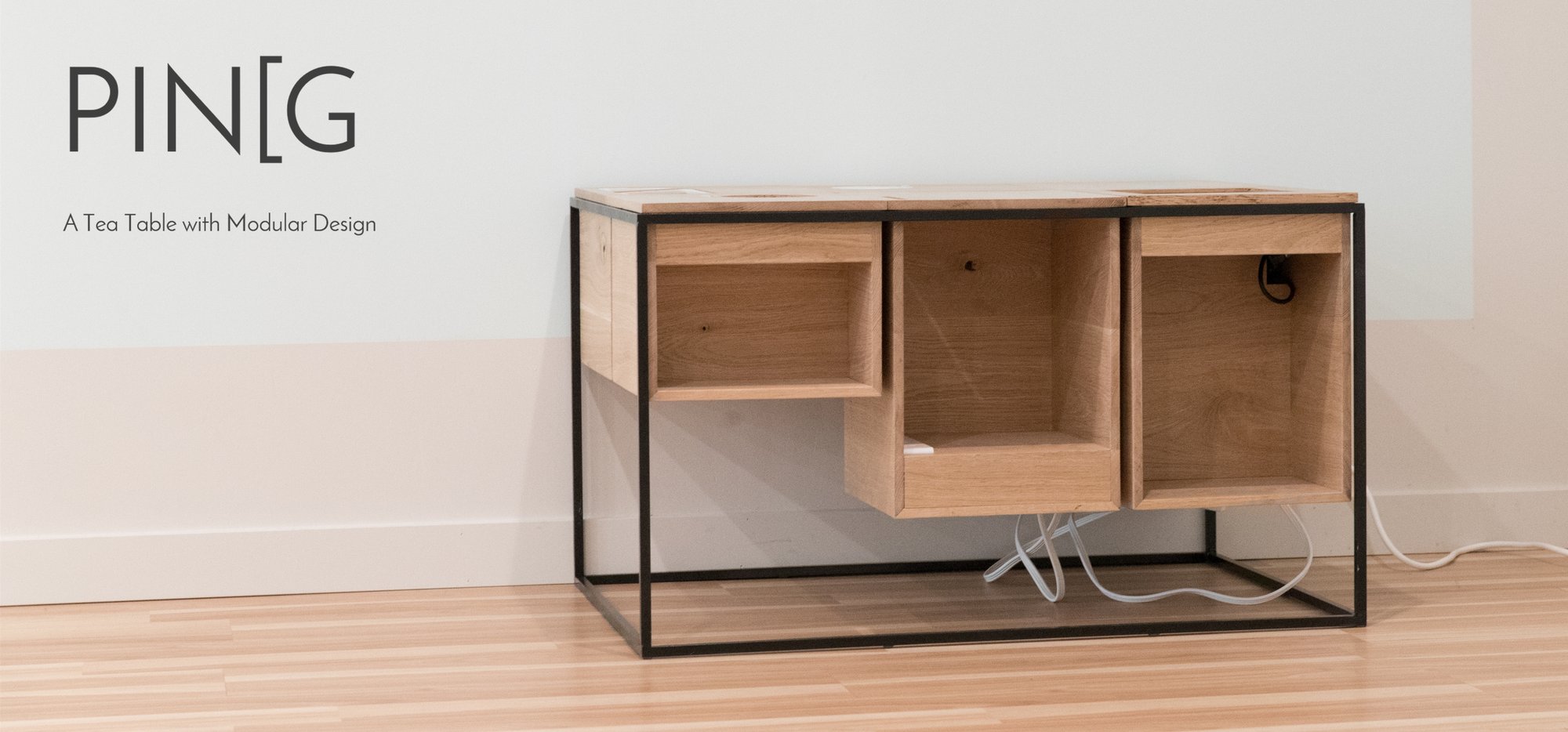 PIN[G -- A Tea Table with Modular Design