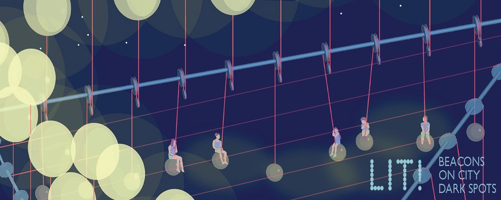 LIT! - BEACONS ON CITY DARK SPOTS