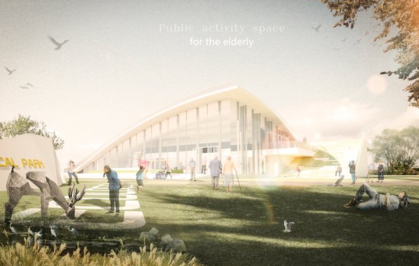Based on the study of public activity Spaces for the elderly