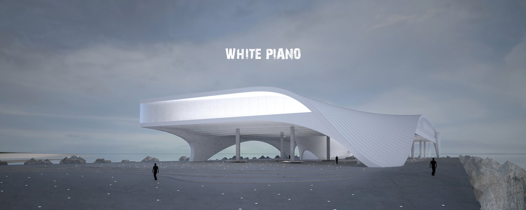 WHITE PIANO