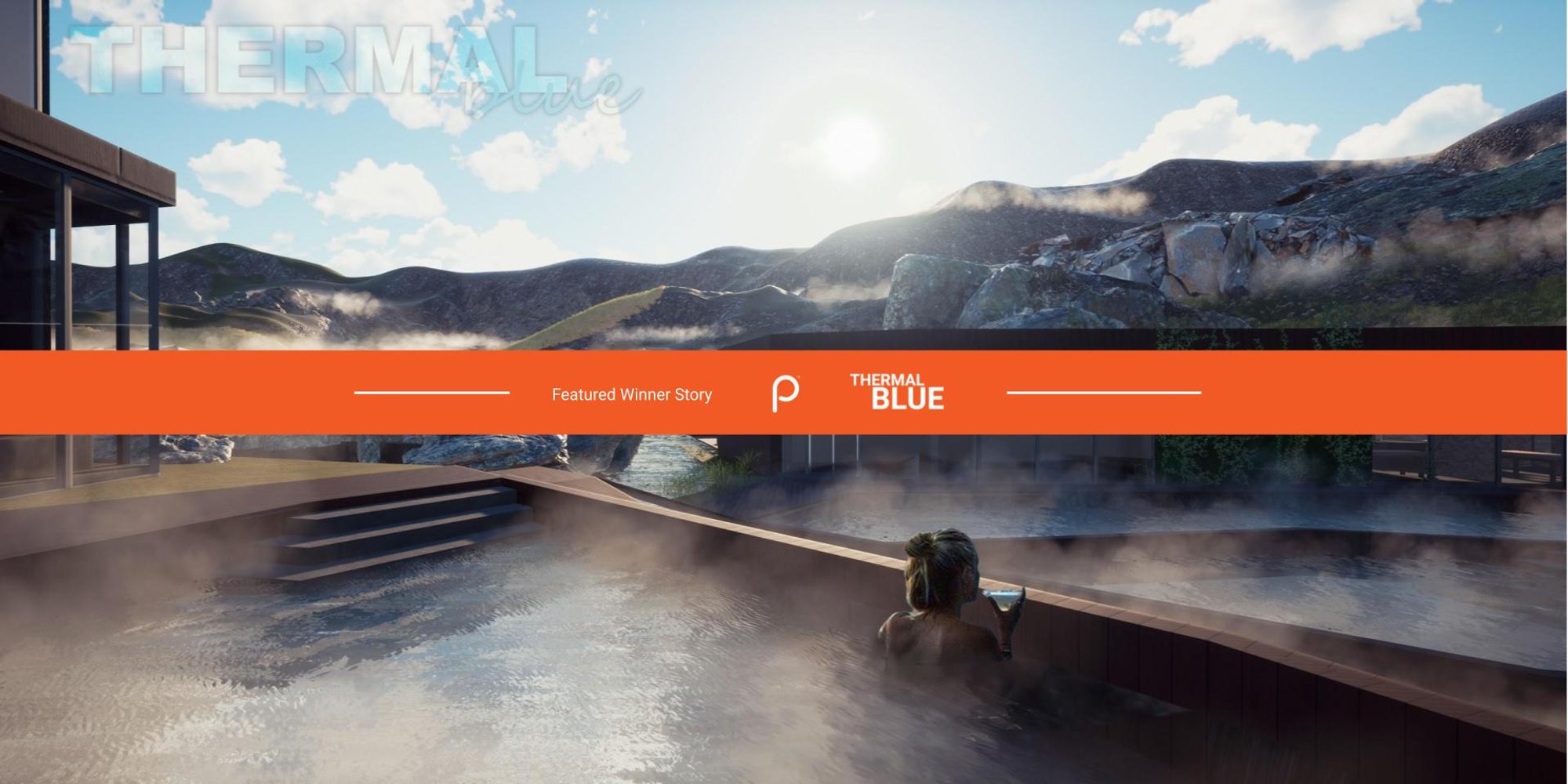 A thermal bath that is more than just a place to heal, but a place to gather and socialize, adding value to the local context.