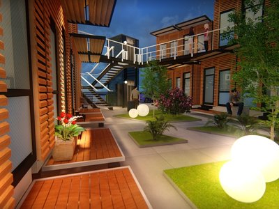 How to reuse containers to create affordable living spaces?