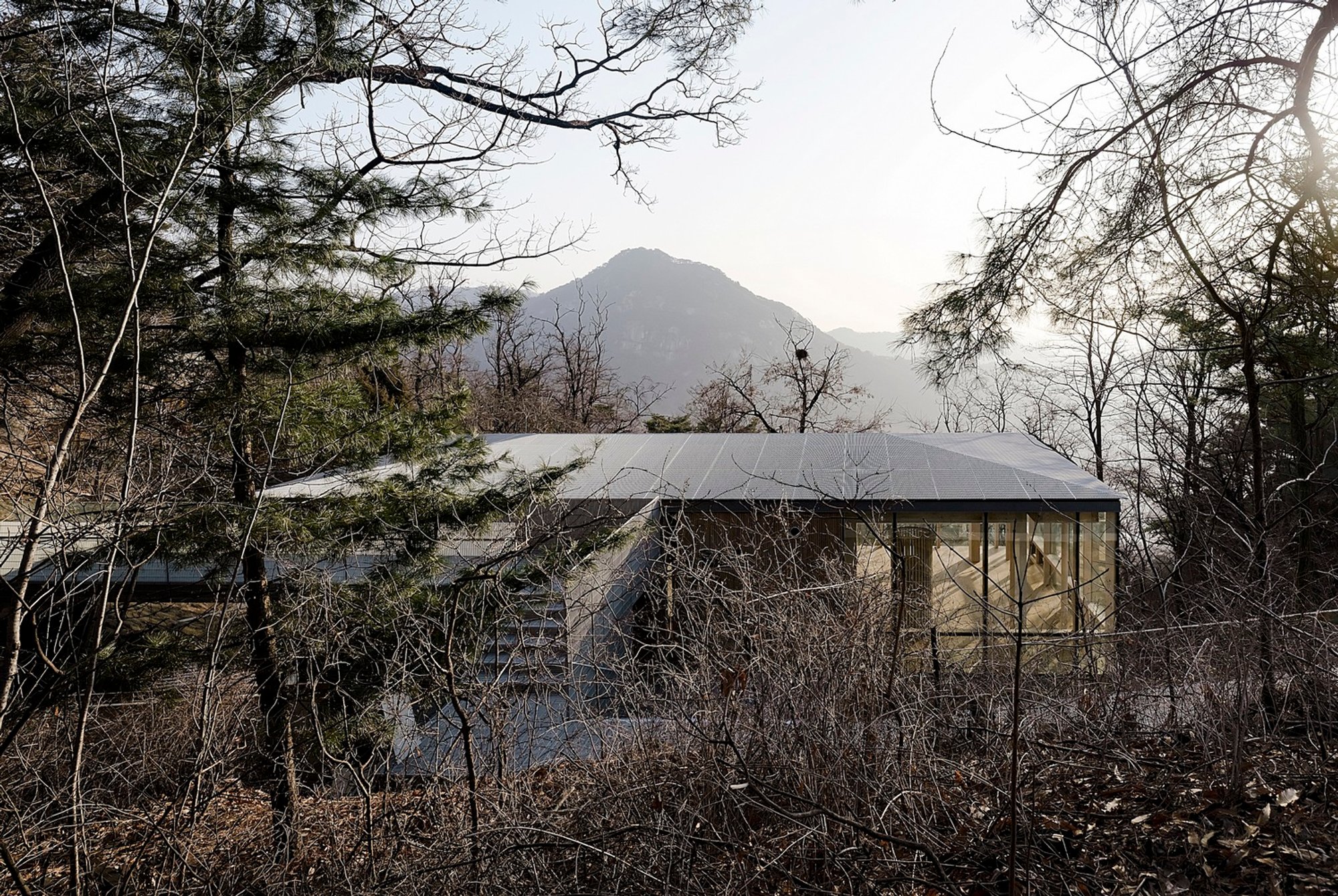 Inwang Guard Post Forest Retreat: Architectural Transformation of a Historical Site