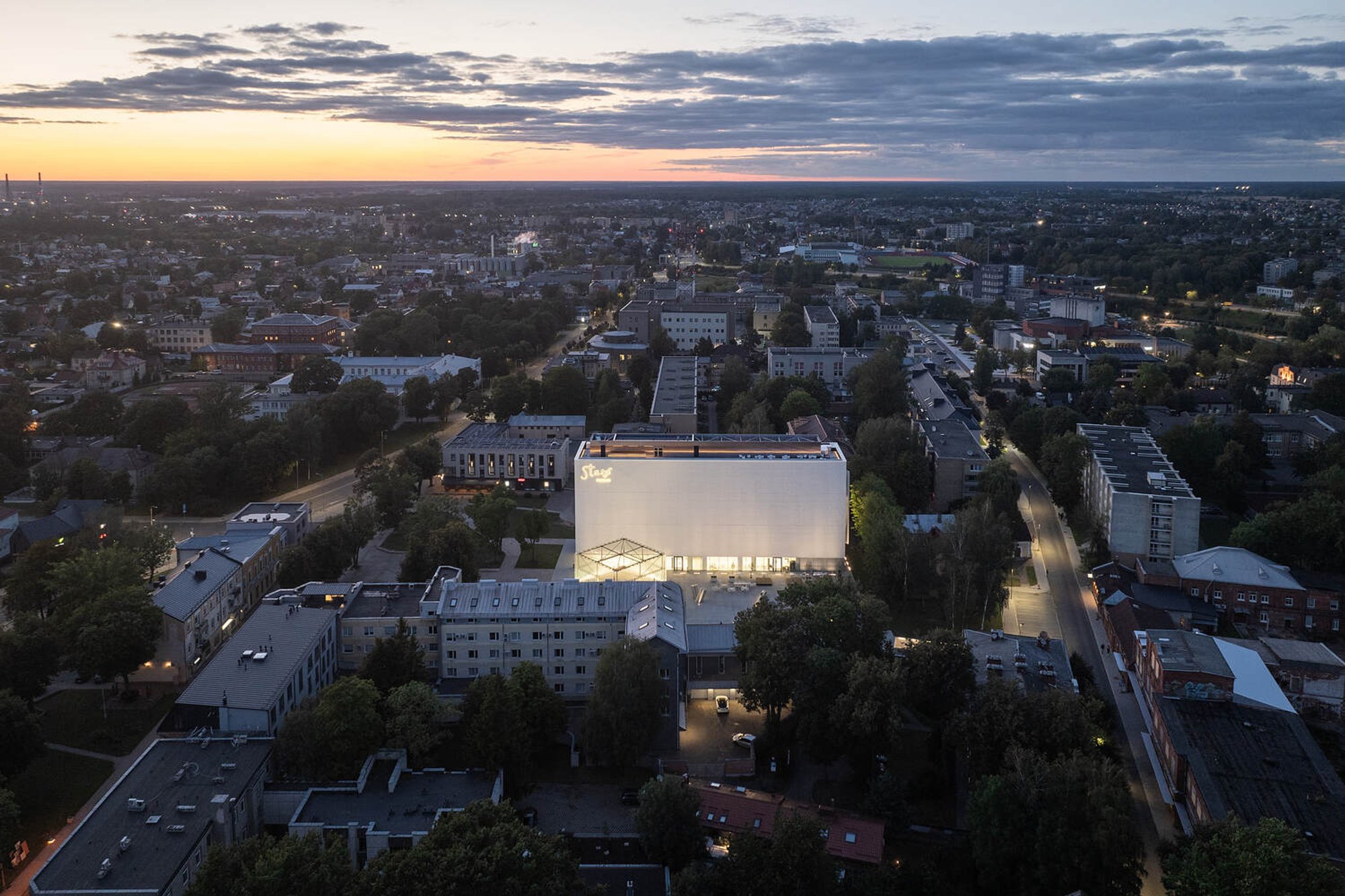Stasys Museum by IMPLMNT Architects in Panevėžys, Lithuania