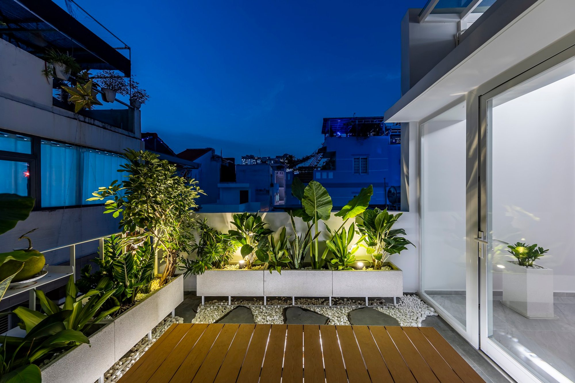 Nature-Inspired Townhouse Design in Vietnam: A Harmony of Privacy, Light, and Greenery