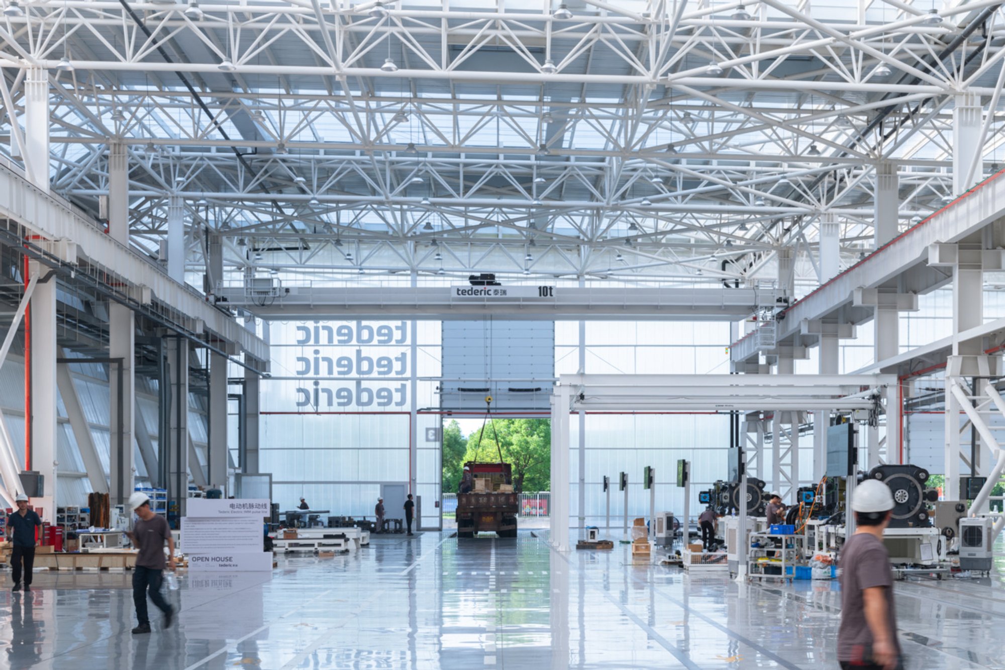 Tederic International Center Architecture and Design: A New Era in Industrial and Commercial Spaces