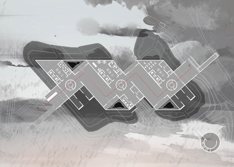 Activate Shelter: Ground floor plan layout.