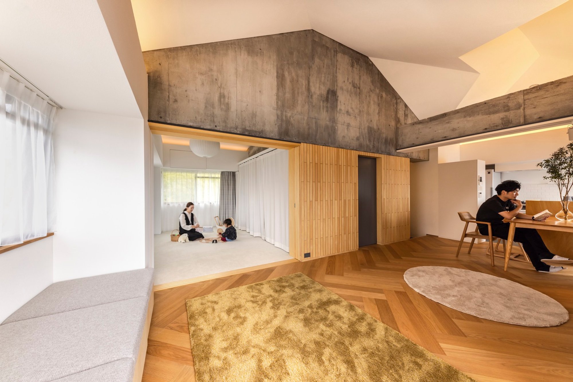 Modern Japanese Condominium Renovation: House of Light at the Edge by Atsuhiro Nakata
