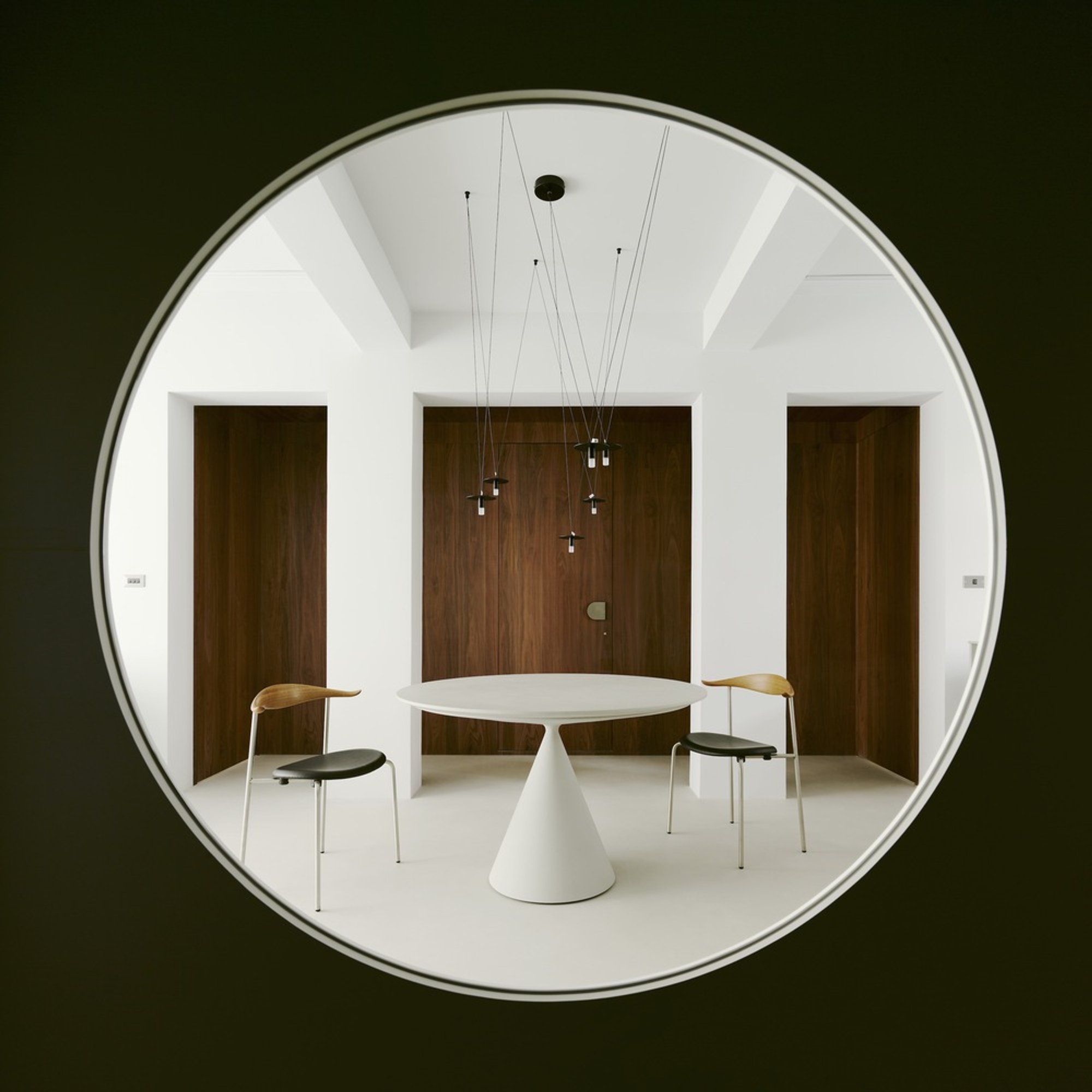 2BOOKS Design Turns a 40-Year-Old Taipei Apartment into a Symmetrical Live-Work Sanctuary