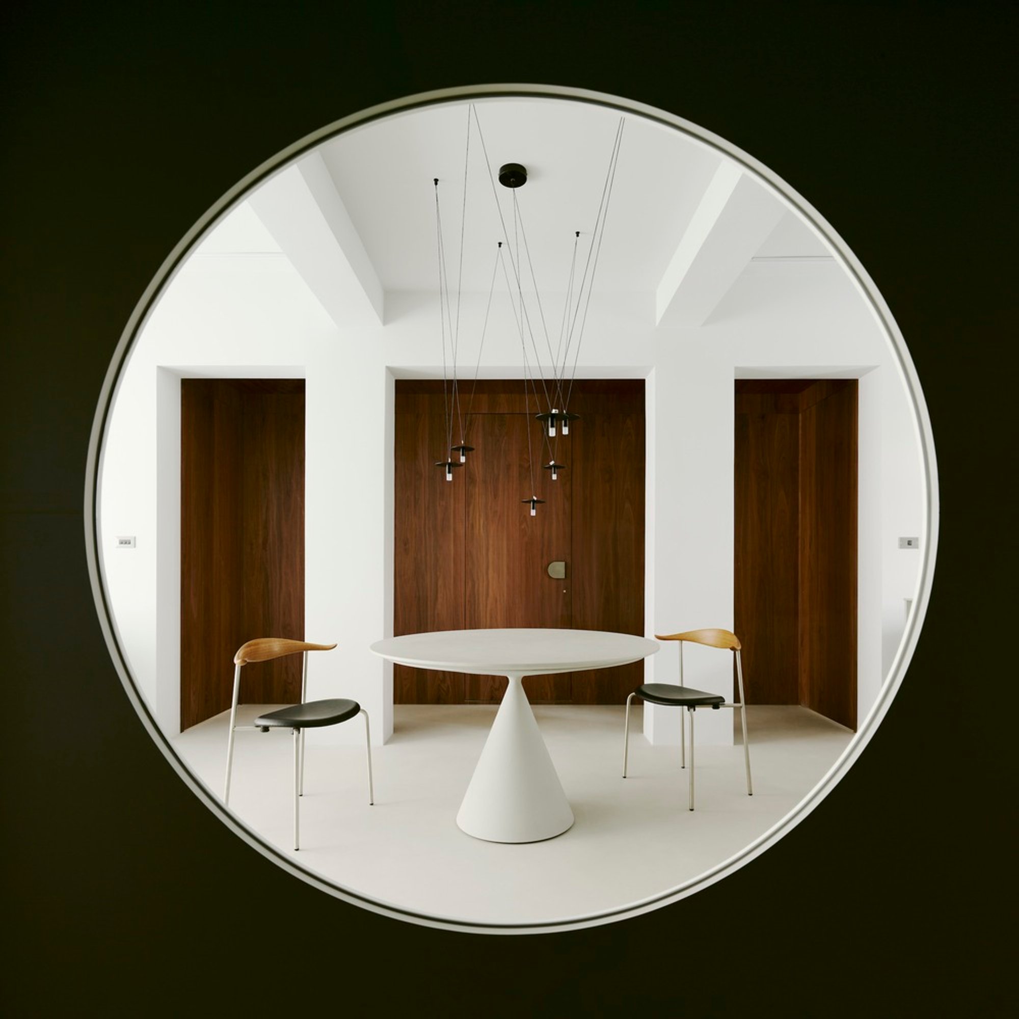 Symmetrical Apartment Design in Taipei: The Chang Residence by 2BOOKS Design