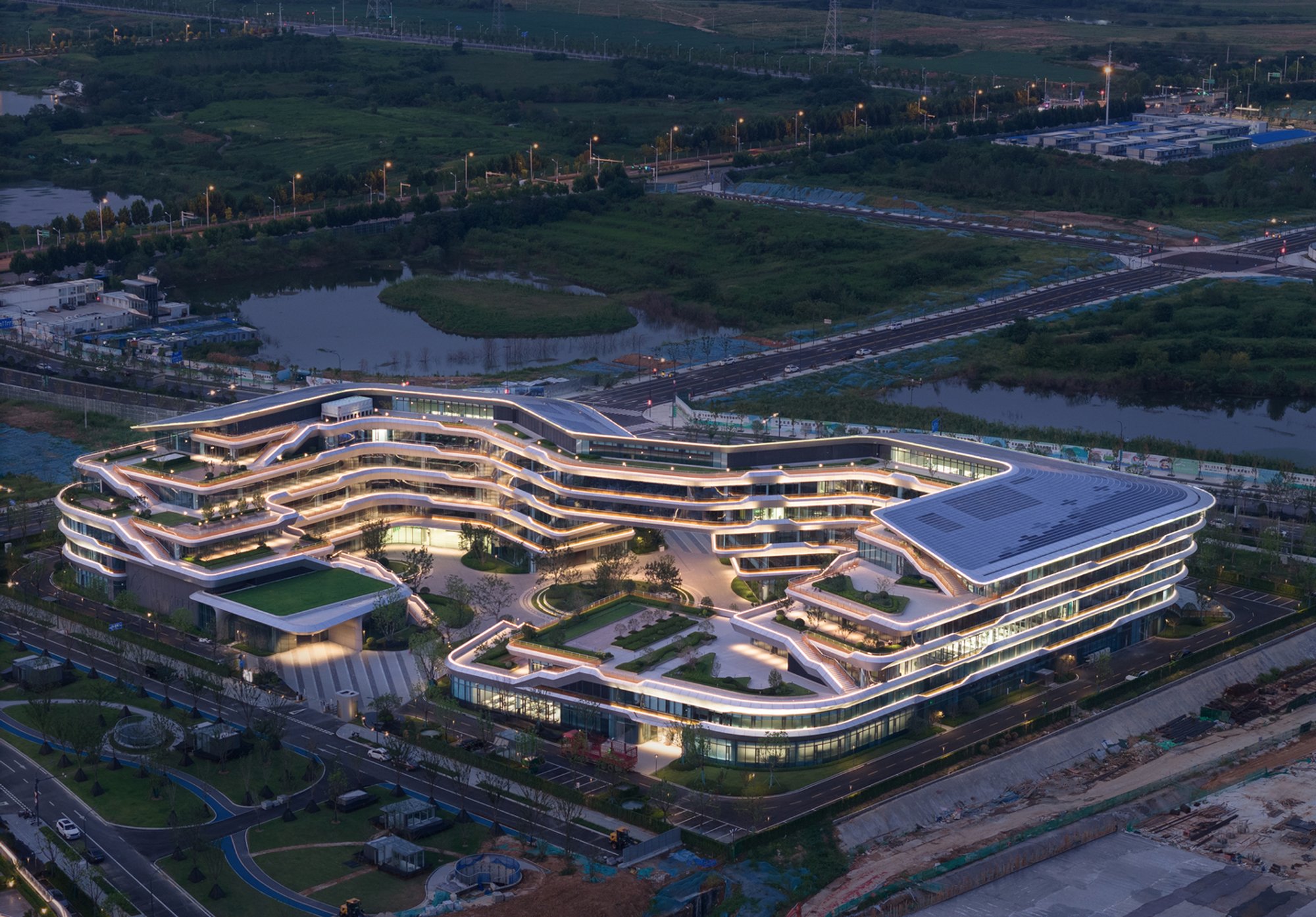 iFLYTEK AI Headquarters Campus Design: A Sustainable Hub for Innovation and Community in Hefei