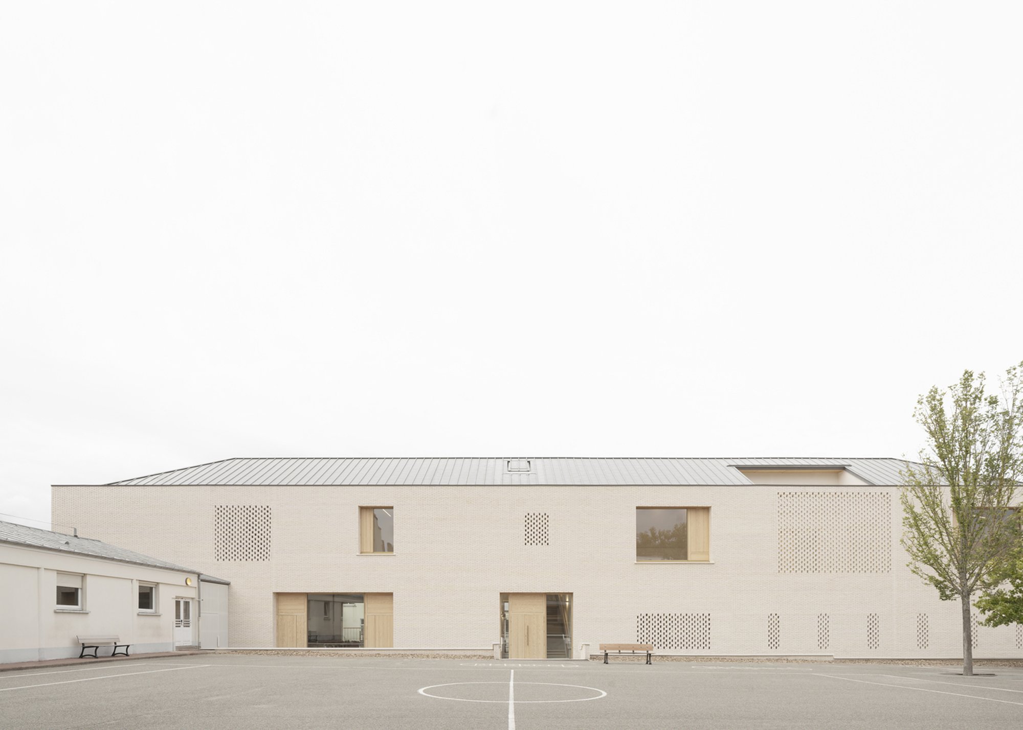 Sustainable School Architecture Design: Lully Vauban School and Music Conservatory Extension