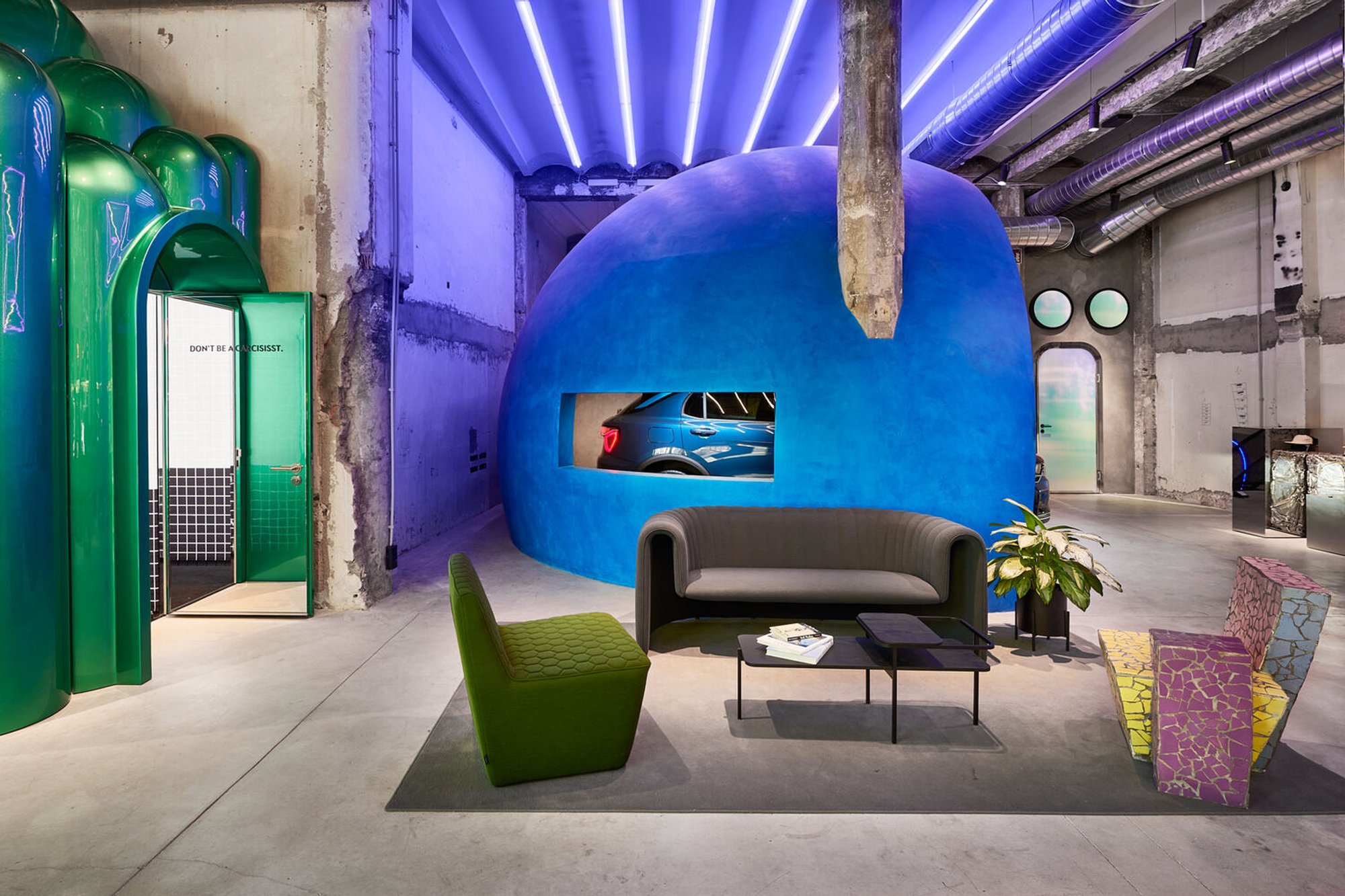 Lynk & Co Space Barcelona: A Utopian Design by Masquespacio