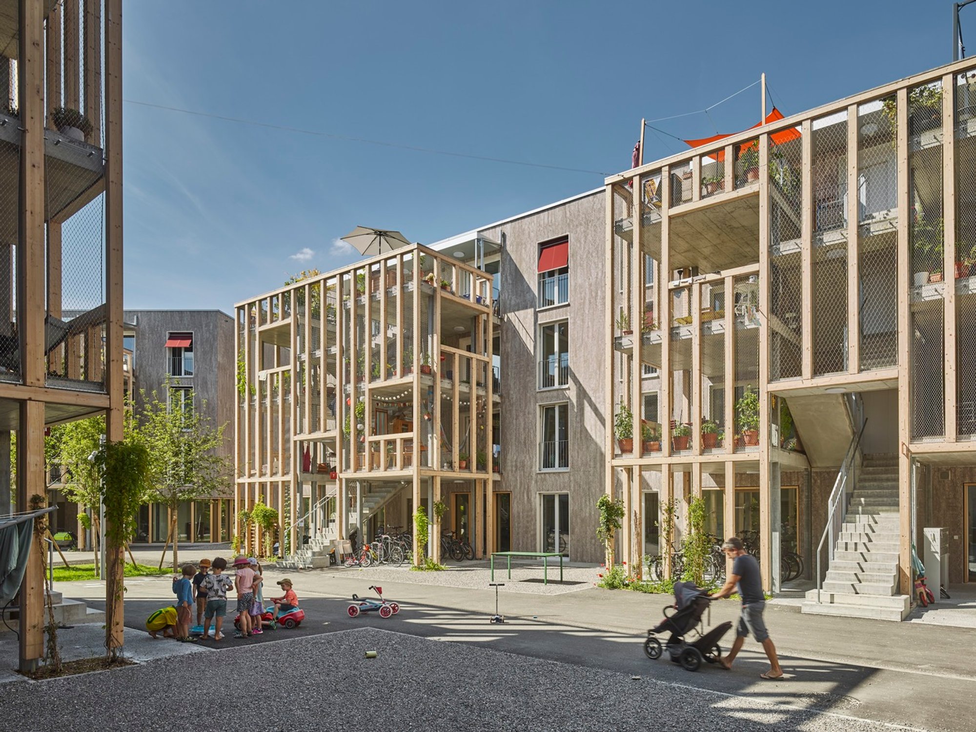 Huebergass and District Park Bern Housing: A Model of Sustainable, Inclusive Urban Living by GWJ Architektur