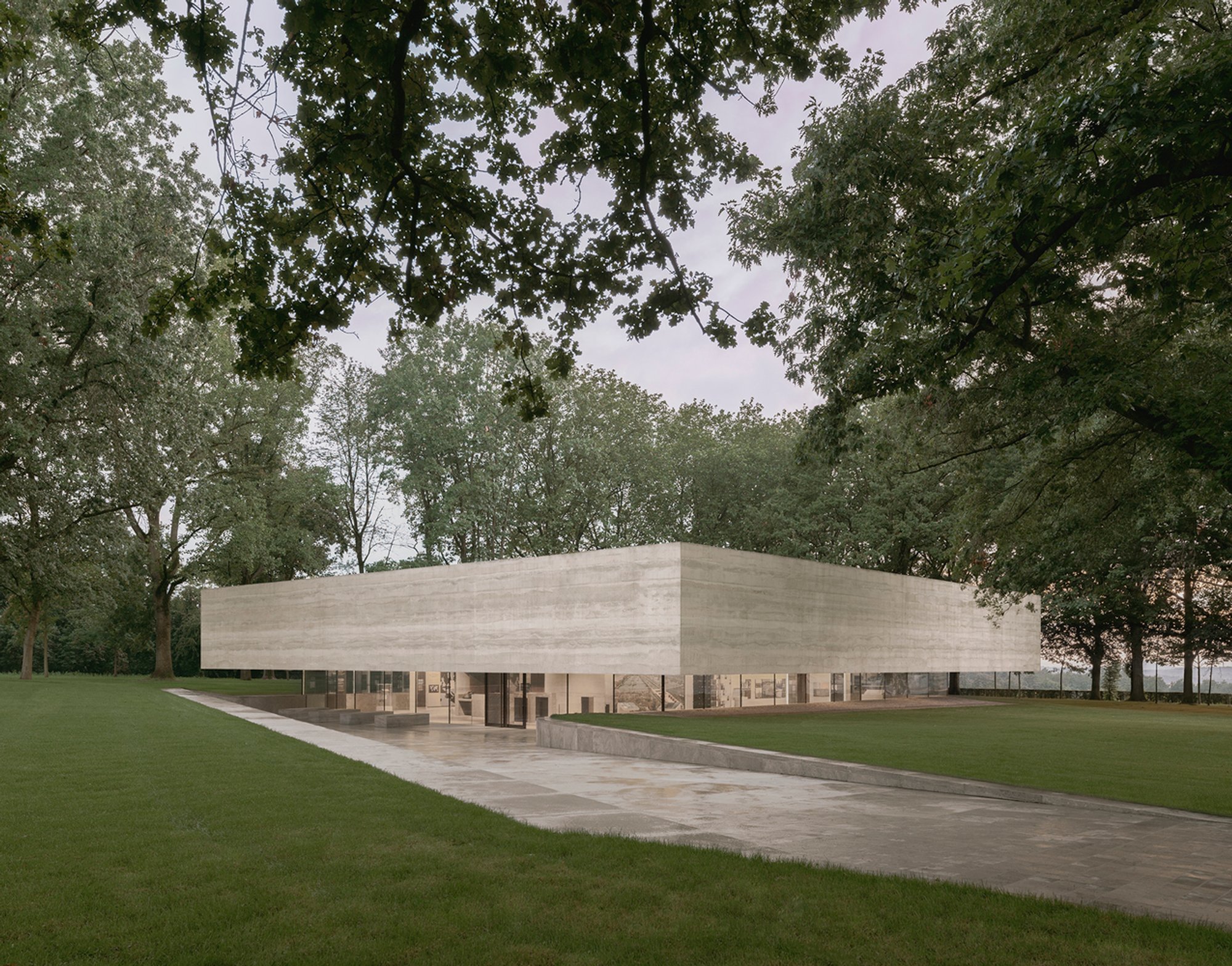 Exploring the Architectural Marvel of the Netherlands American Cemetery Visitor Center