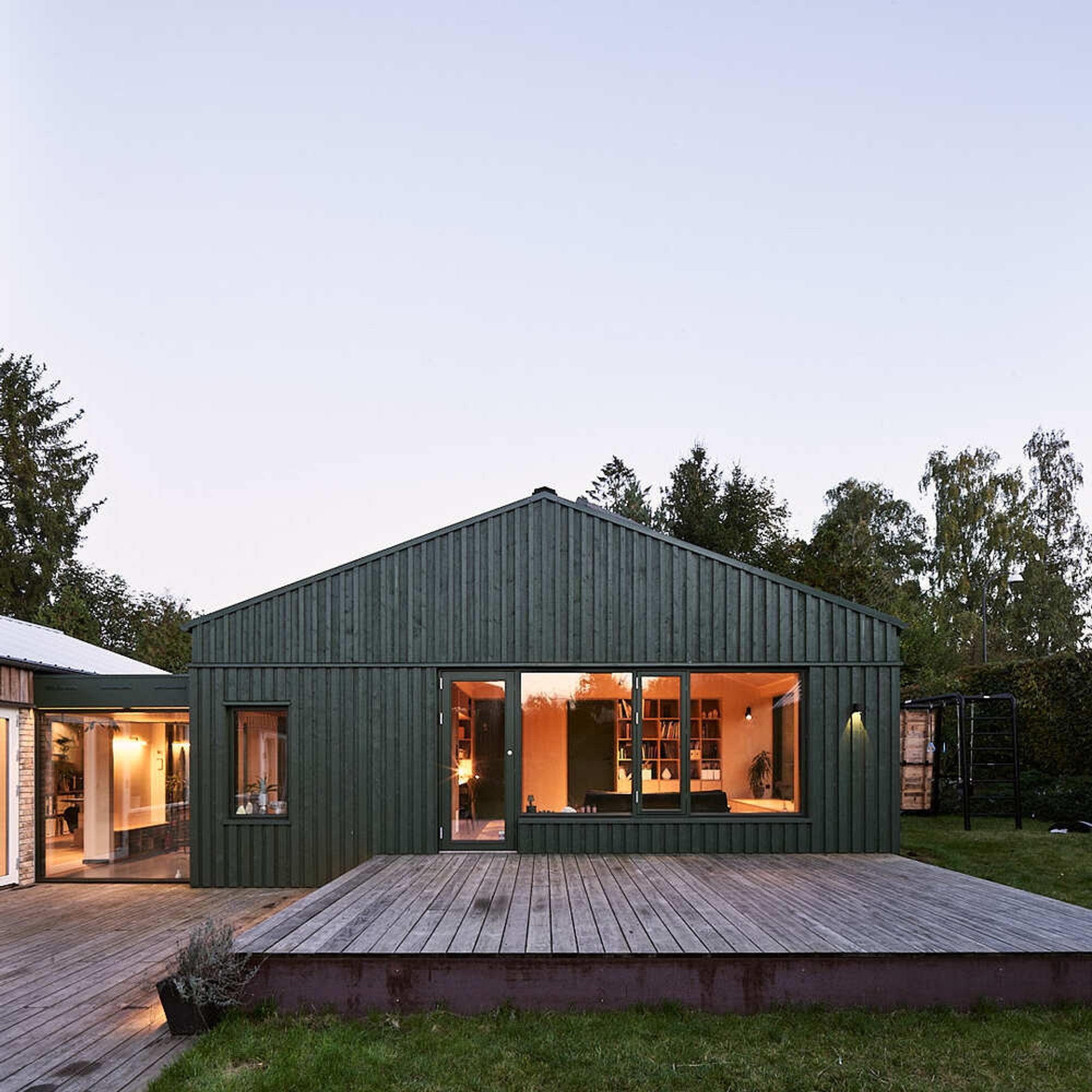 Sustainable House Renovation in Denmark: Houses Within the House by Jesper Kusk Arkitekter