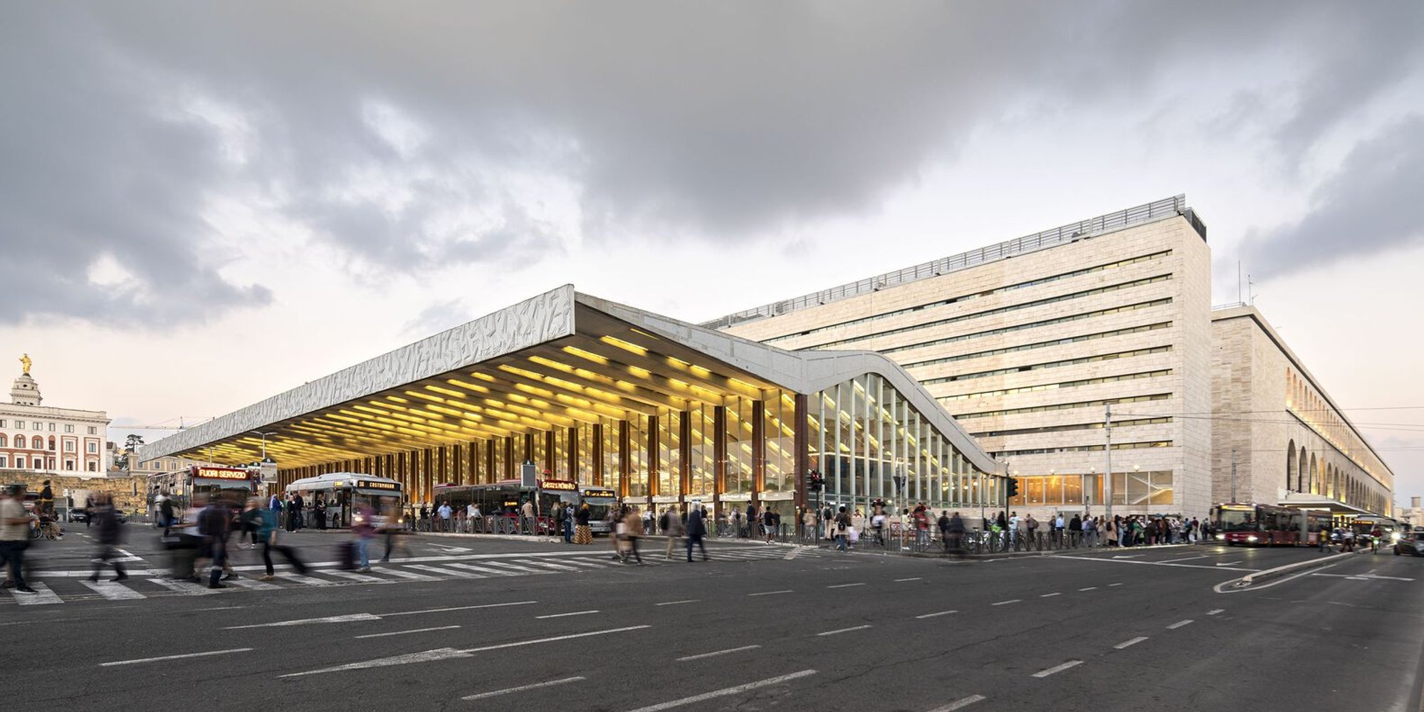 Roma Termini Station Renovation: Blending Modern Design with Historical Legacy