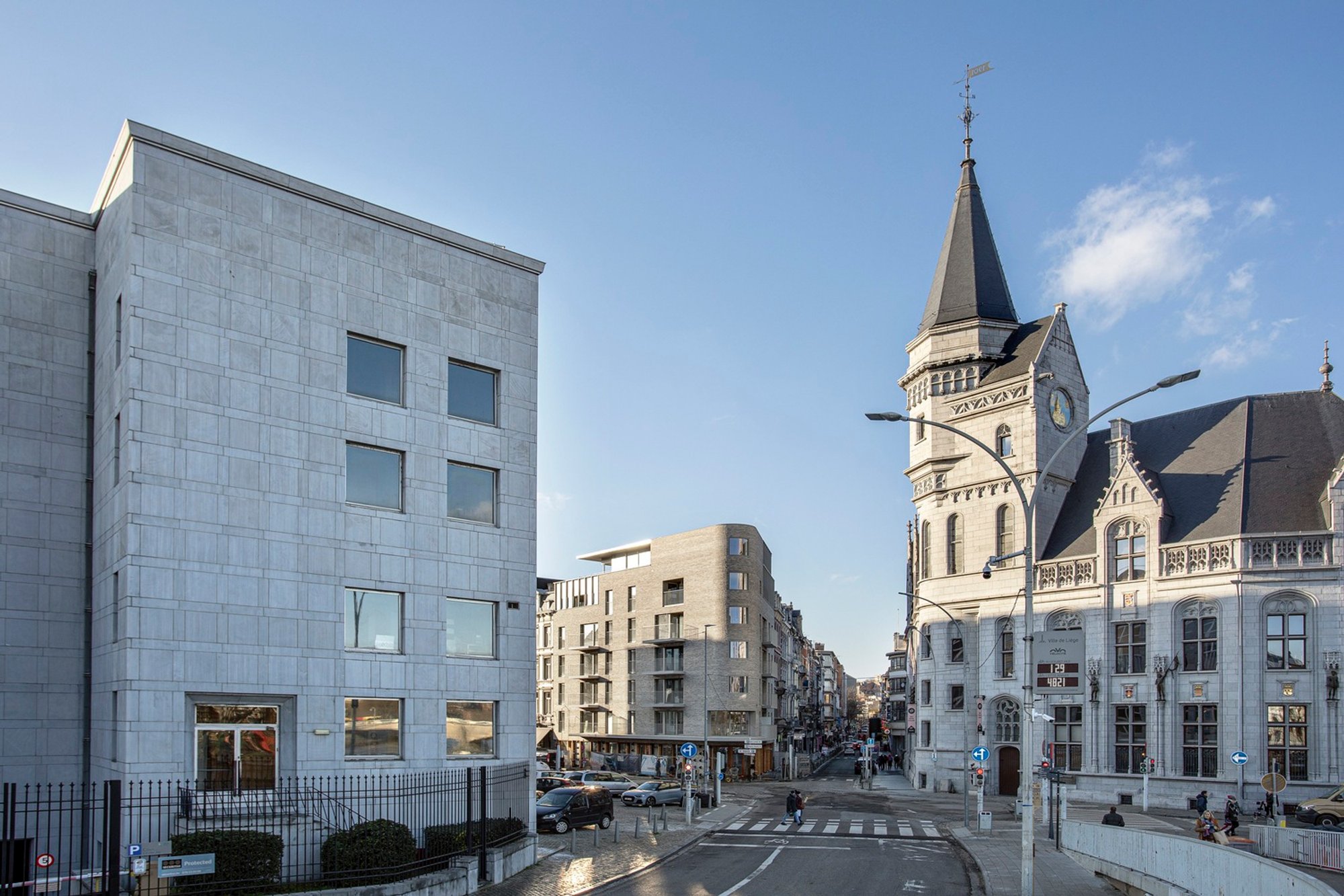 Contemporary Apartment Architecture in Liège: Cockerill Apartments by Olivier Fourneau Architects