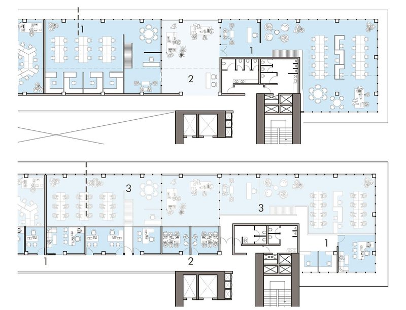 INTERSECT floor plans: Designed for collaboration and flexible learning.
