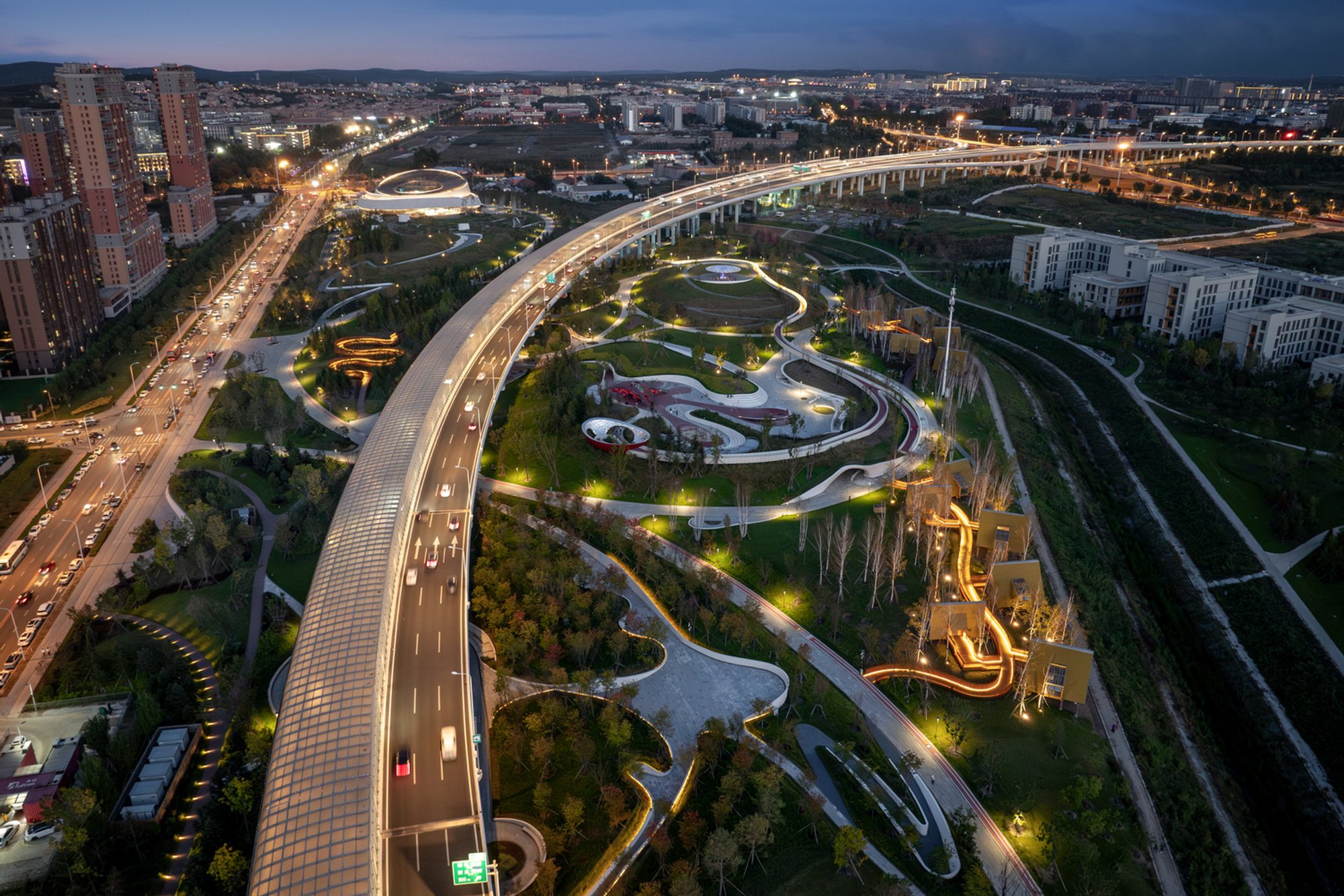 Jingyue Central Park: Transforming Urban Spaces with Sustainable Design