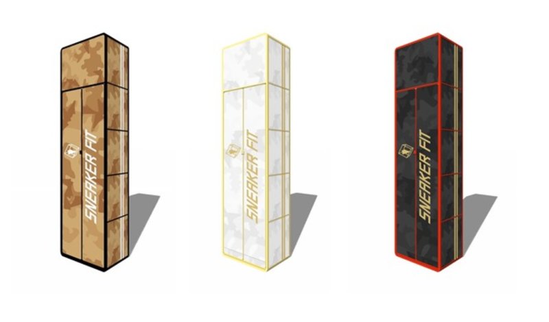 Sneaker Fit series in three premium designs: camo brown, elegant white, and bold black.